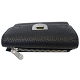 Christian Dior Noir Black Leather Wallet