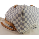 Louis Vuitton Sperone Damier Azur Backpack Bag White