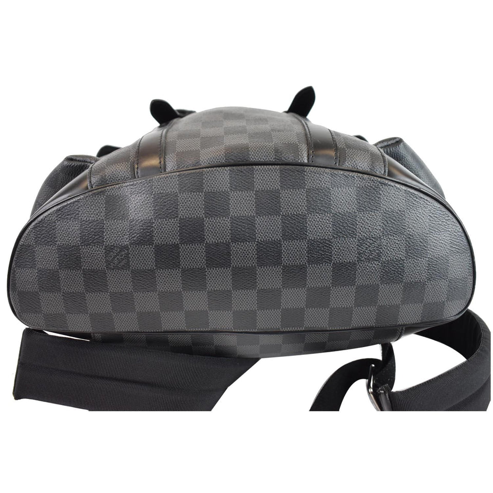 Louis Vuitton Christopher PM Damier Graphite Backpack Bag Black