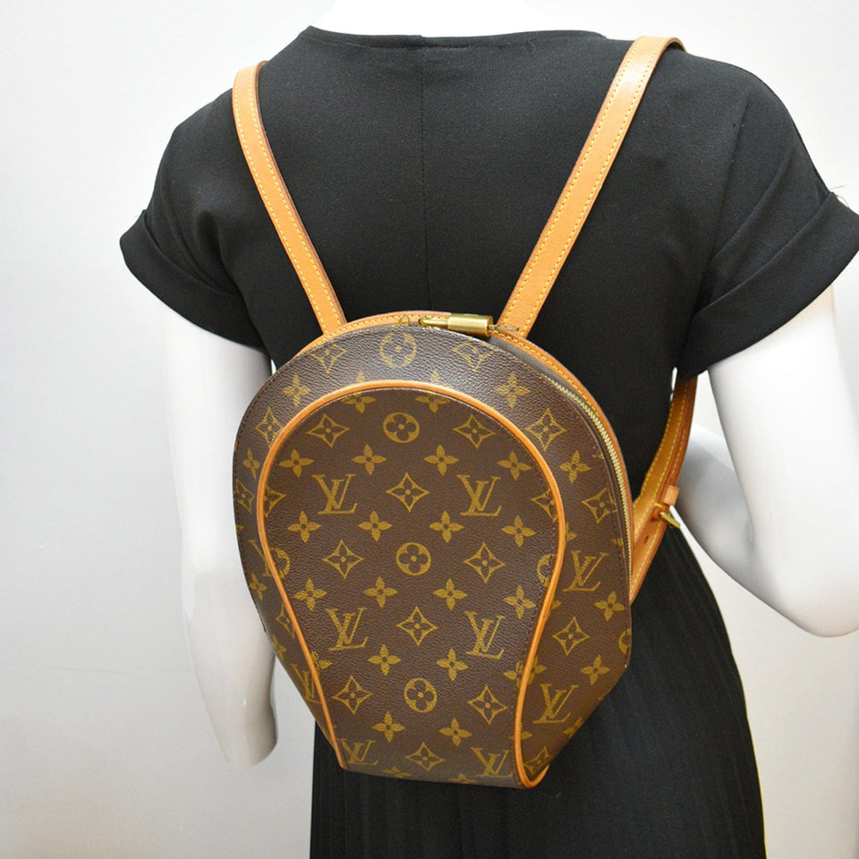 Louis Vuitton Ellipse Sac A Dos Monogram Canvas Backpack Bag Brown