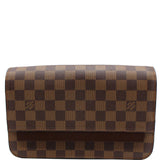 Louis Vuitton Saint Louis Damier Ebene Pochette Clutch Bag Brown