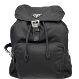 Prada Nylon Backpack Bag Black