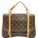 Louis Vuitton Marelle Sac a Dos Monogram Canvas Backpack Bag Brown