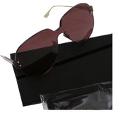 Christian Dior QUAKE3S 0LHF/U1 Opal Burgundy Sunglasses Pink Lens