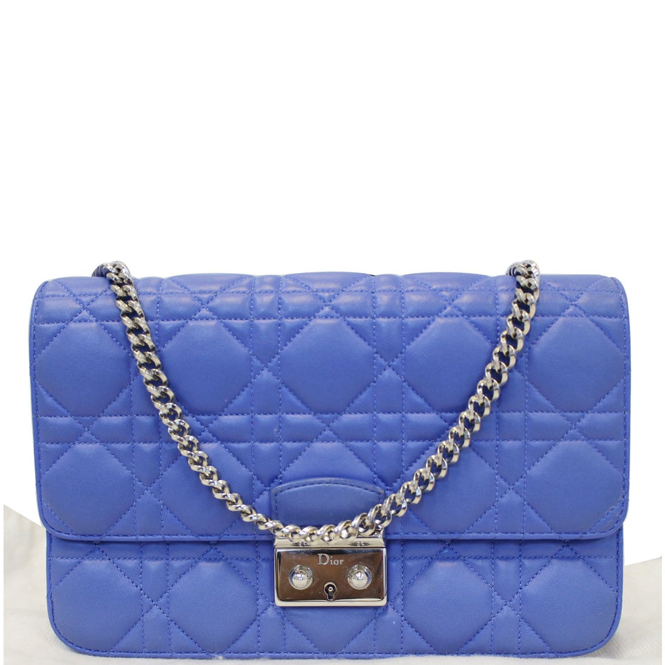 Christian Dior Miss Dior Promenade Cannage Quilted Leather Crossbody Bag