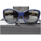 Christian Dior DiorRIBBON 1NF S5X8A Women Black Blue Sunglasses Grey Lens
