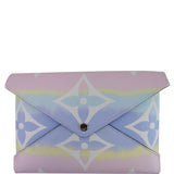 Louis Vuitton Kirigami Pochette Large Monogram Escale Clutch Pastel