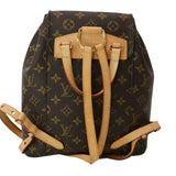 Louis Vuitton Montsouris NM Monogram Canvas Backpack Bag Brown