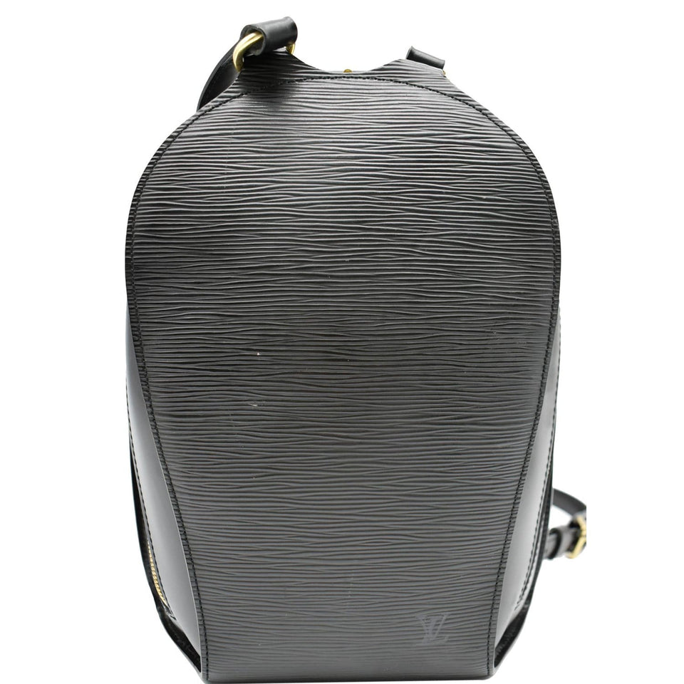 Louis Vuitton Mabillon Epi Leather Backpack Black
