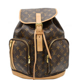 Louis Vuitton Sac A Dos Bosphore Monogram Canvas Backpack Bag Brown