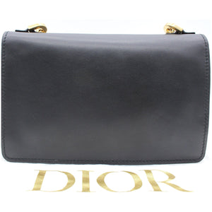 Christian Dior J'ADior Medium Calfskin Leather Flap Shoulder Bag Black