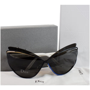 Christian Dior Audacieuse1 4CHY1 72 Women Sunglasses Grey Lens
