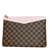 Louis Vuitton Daily Pouch Monogram Canvas Clutch Bag Rose Poudre