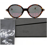 Christian Dior UMBRAGE-0X3TN-52 Sunglasses Pink Black Patterened Lens