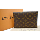 Louis Vuitton Kirigami Pochette Large Monogram Canvas Clutch Brown
