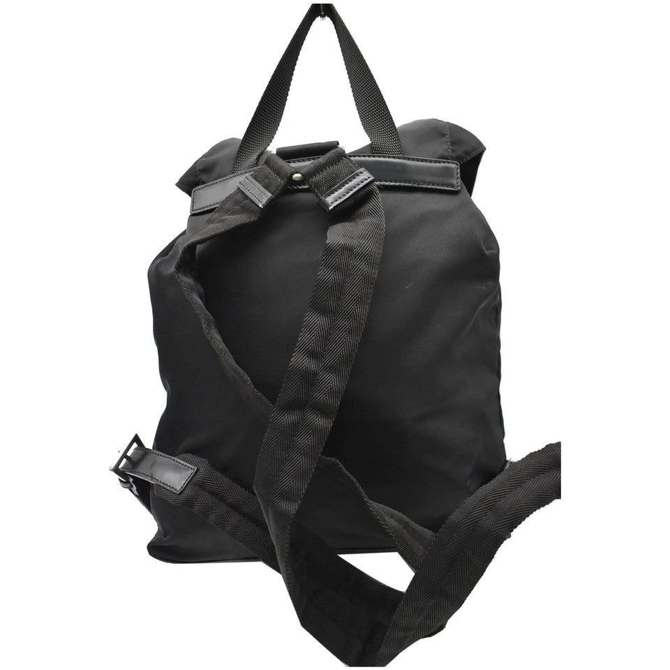 Prada Nylon Backpack Bag Black