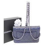 Chanel Wallet On Chain WOC Clutch Crossbody Bag Navy