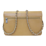 Chanel Timeless WOC Caviar Leather Clutch Crossbody Bag Beige