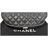 Chanel Timeless Caviar Quilted Leather Clutch Black