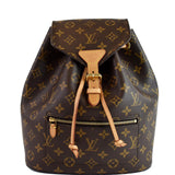 Louis Vuitton Montsouris NM Monogram Canvas Backpack Bag Brown