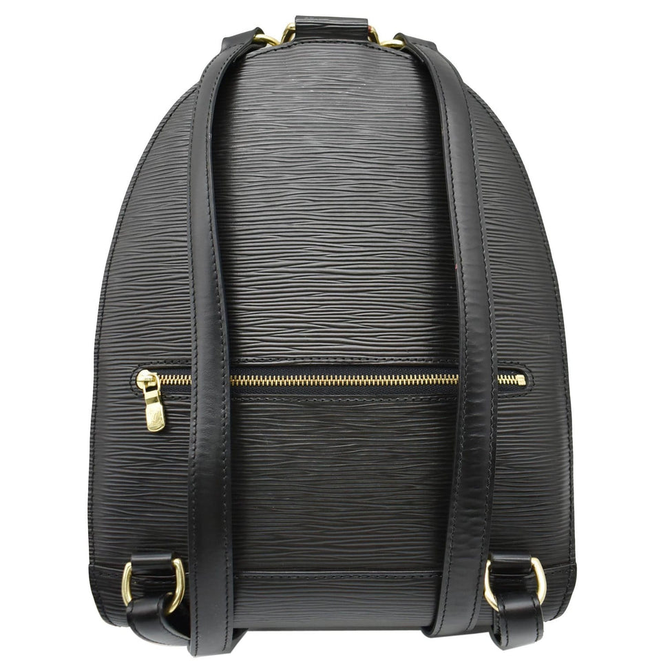 Louis Vuitton Mabillon Epi Leather Backpack Black