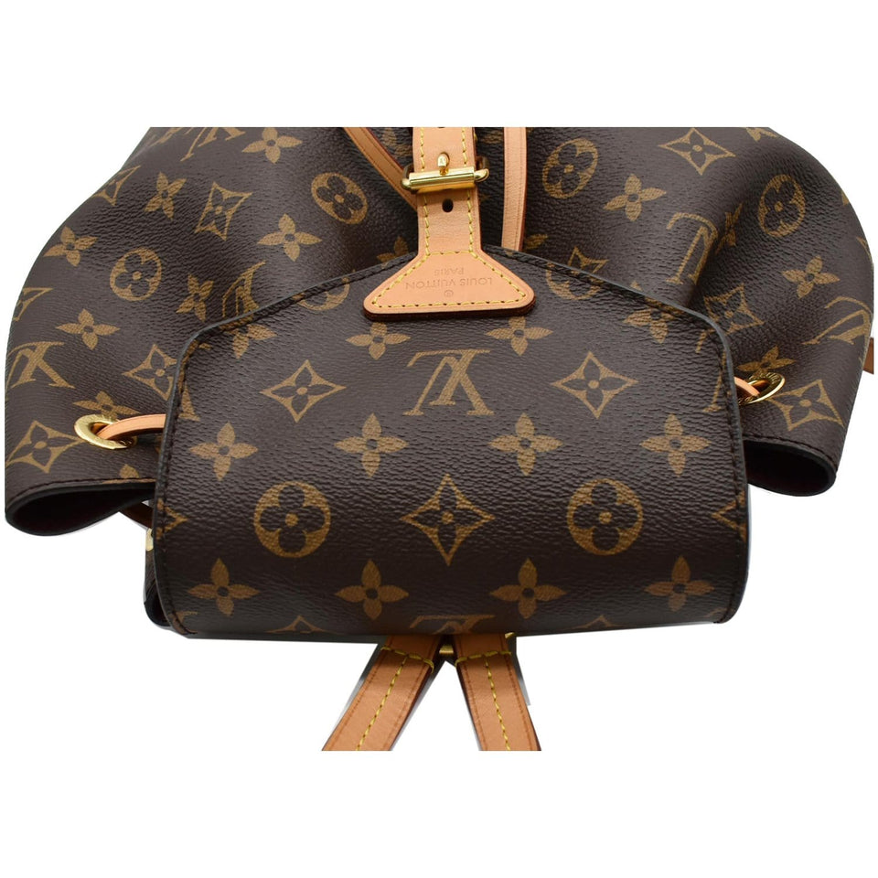 Louis Vuitton Montsouris NM Monogram Canvas Backpack Bag Brown