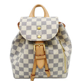 Louis Vuitton Sperone BB Damier Azur Backpack Bag White
