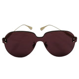 Christian Dior QUAKE3S 0LHF/U1 Opal Burgundy Sunglasses Pink Lens