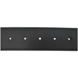 Louis Vuitton LV Initiales Monogram Canvas Silver Buckle Belt Brown