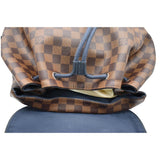 Louis Vuitton Runner Damier Ebene Backpack Bag Brown