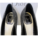 Christian Dior Spade Heels Black/Grey Size 9
