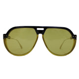 Christian Dior DiorCLUB3S-071C Black Yellow Sunglasses Yellow Lens