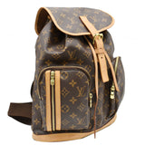 Louis Vuitton Sac A Dos Bosphore Monogram Canvas Backpack Bag Brown