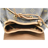 Louis Vuitton Montsouris GM Monogram Canvas Backpack Bag Brown
