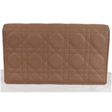 Christian Dior The Lady Dior Calfskin Chain Pouch Bag Blush Ultramatte