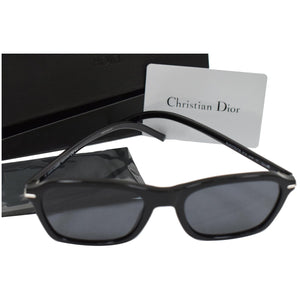 Christian Dior Homme BLACK273S-0807-2K Black Sunglasses Grey Lens