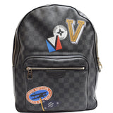 Louis Vuitton League Josh Damier Graphite Backpack Bag Black