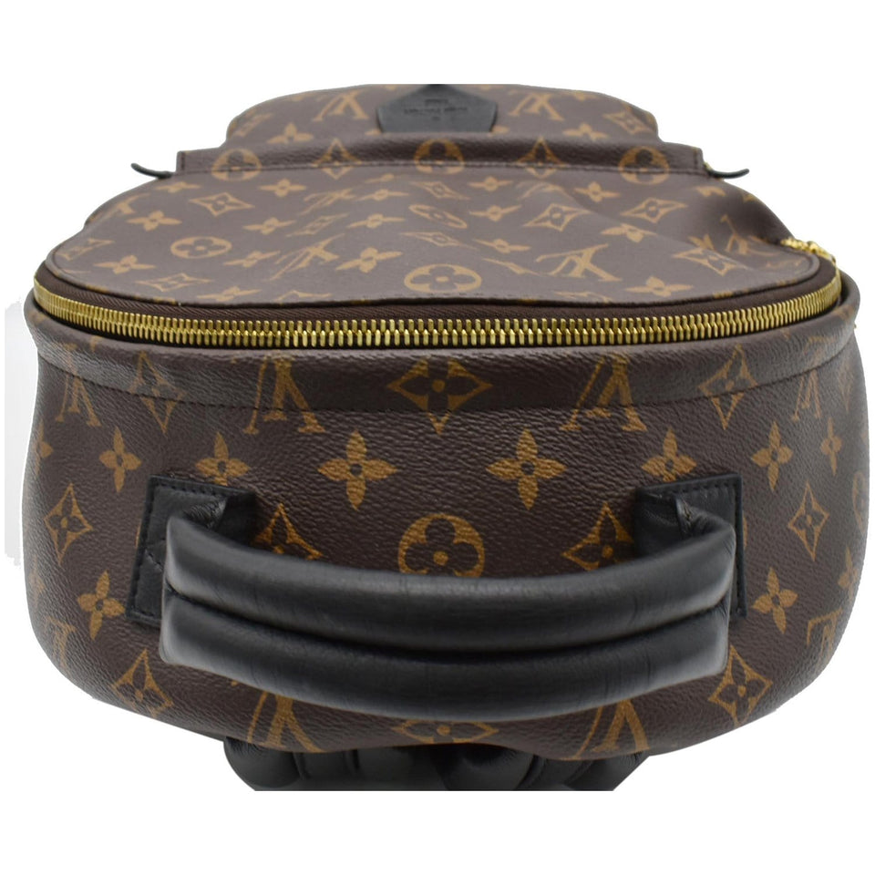 Louis Vuitton Palm Springs MM Monogram Canvas Backpack Bag Brown