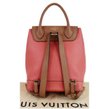 Louis Vuitton Lockme Calfskin Leather Backpack Salmon