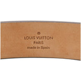 Louis Vuitton Ceinture Carre Damier Ebene Belt Brown