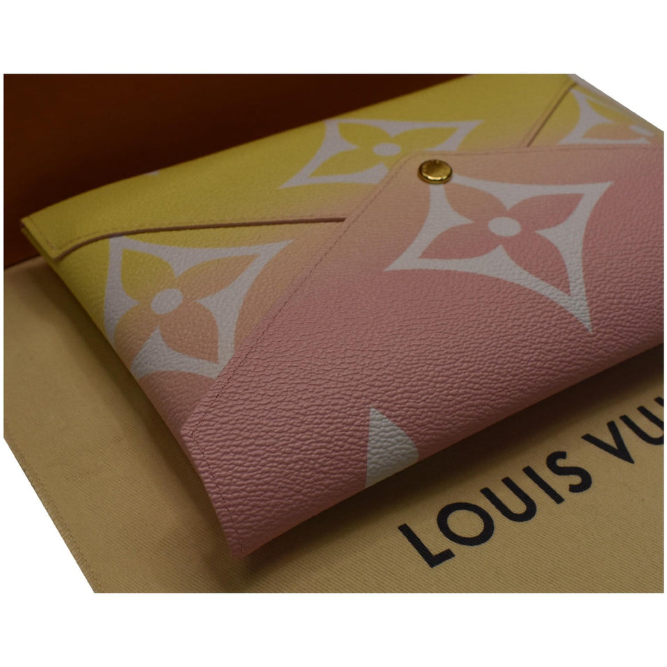 Louis Vuitton By The Pool Kirigami Large Monogram Giant Clutch Light Pink