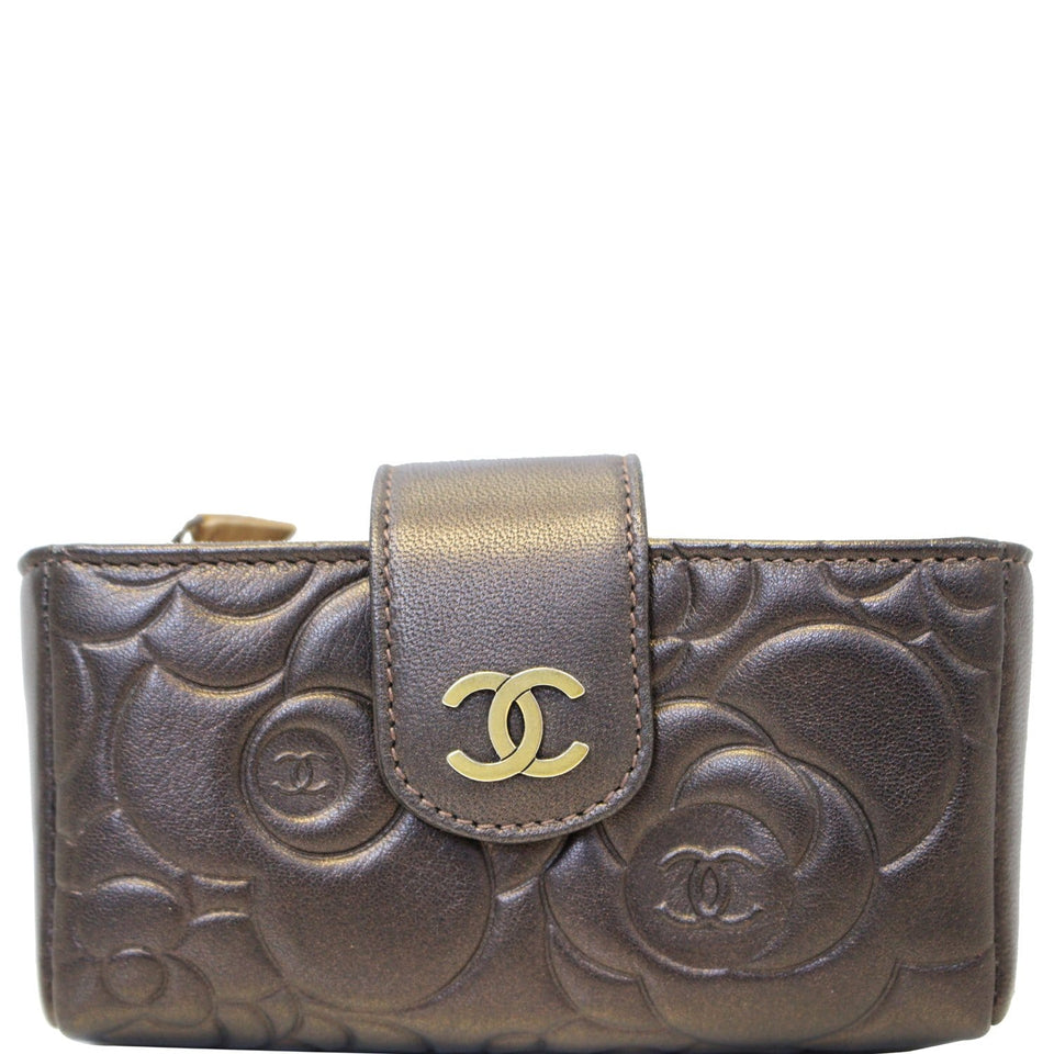 Chanel Caviar Quilted O-Mini Phone Holder Clutch
