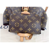 Louis Vuitton Montsouris NM Monogram Canvas Backpack Bag Brown