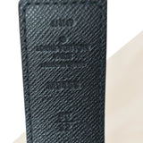 Louis Vuitton LV Initiales Monogram Canvas Buckle Belt Brown