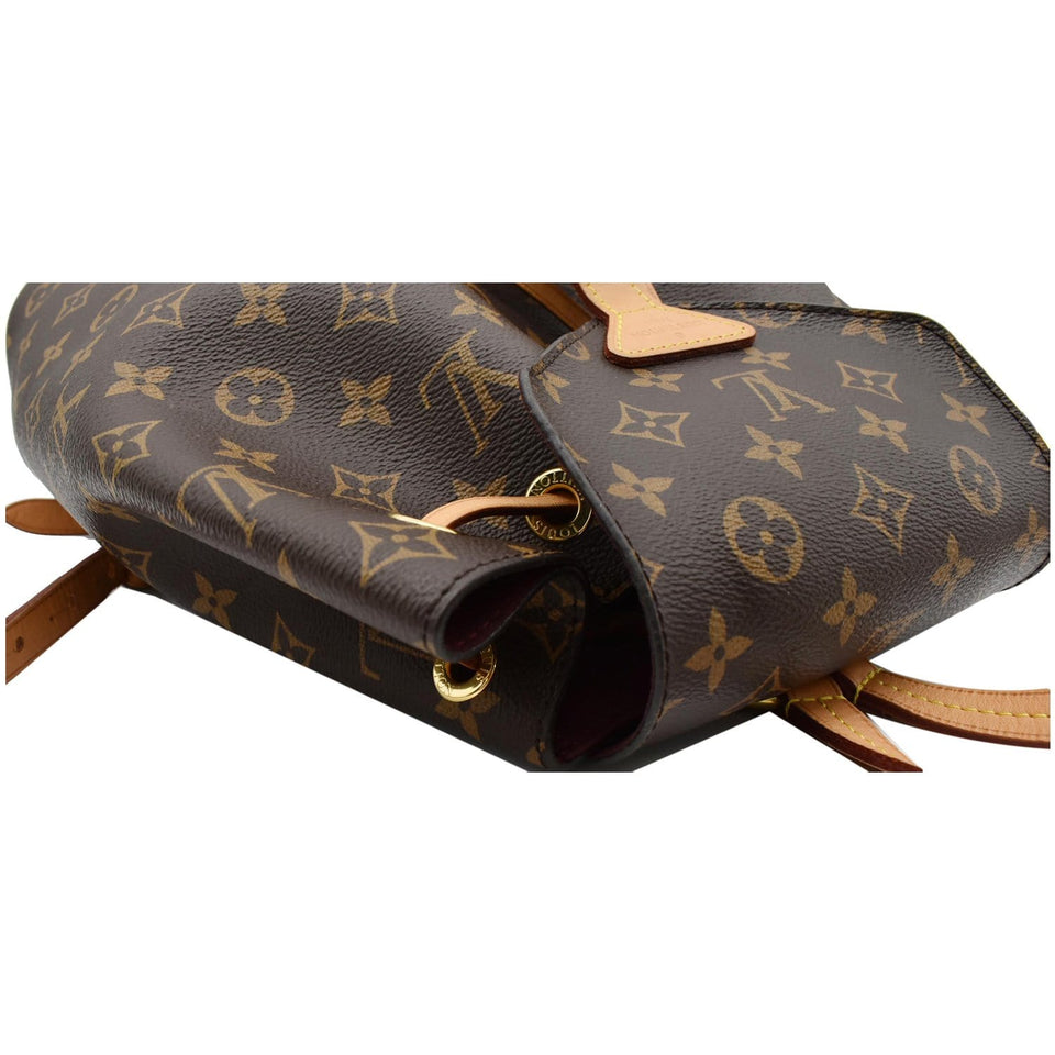 Louis Vuitton Montsouris NM Monogram Canvas Backpack Bag Brown