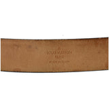 Louis Vuitton LV Initiales Leather Belt Black Size 85/34