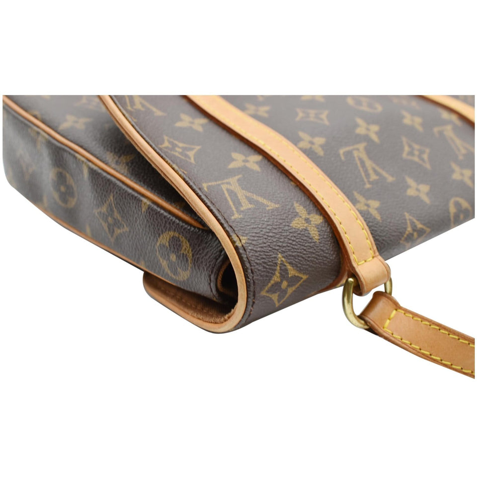 Louis Vuitton Marelle Sac a Dos Monogram Canvas Backpack Bag Brown