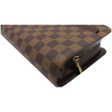 Louis Vuitton Saint Louis Damier Ebene Pochette Clutch Bag Brown