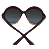 Christian Dior BIANCA-0T558-I7 Burgundy Pink Sunglasses Grey Petrol Lens