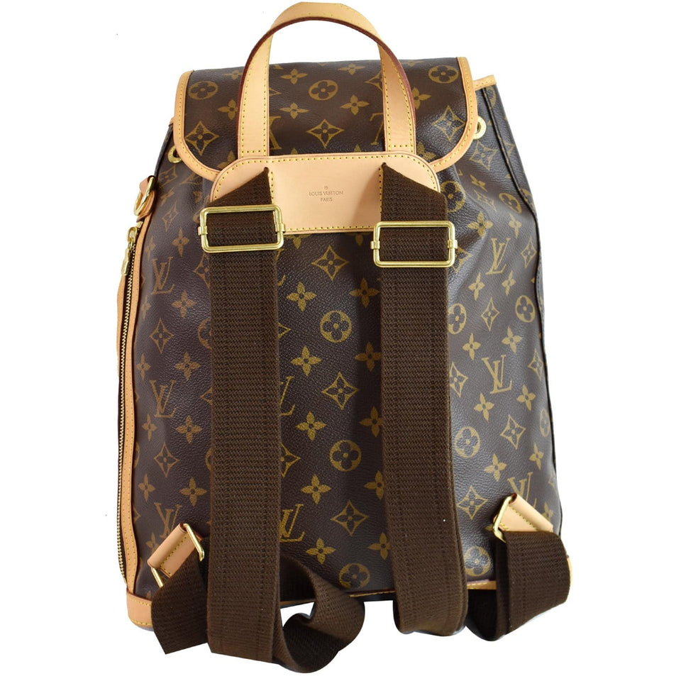 Louis Vuitton Sac A Dos Bosphore Monogram Canvas Backpack Bag Brown